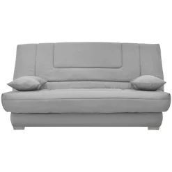 Clic-Clac>Camif Canapé clic-clac tissu matelas Bultex 14 cm Gabriel - Gris