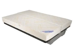 Clic-Clac></noscript>Camif Canapé clic-clac tissu matelas 17 cm Genay - Bleu Marine