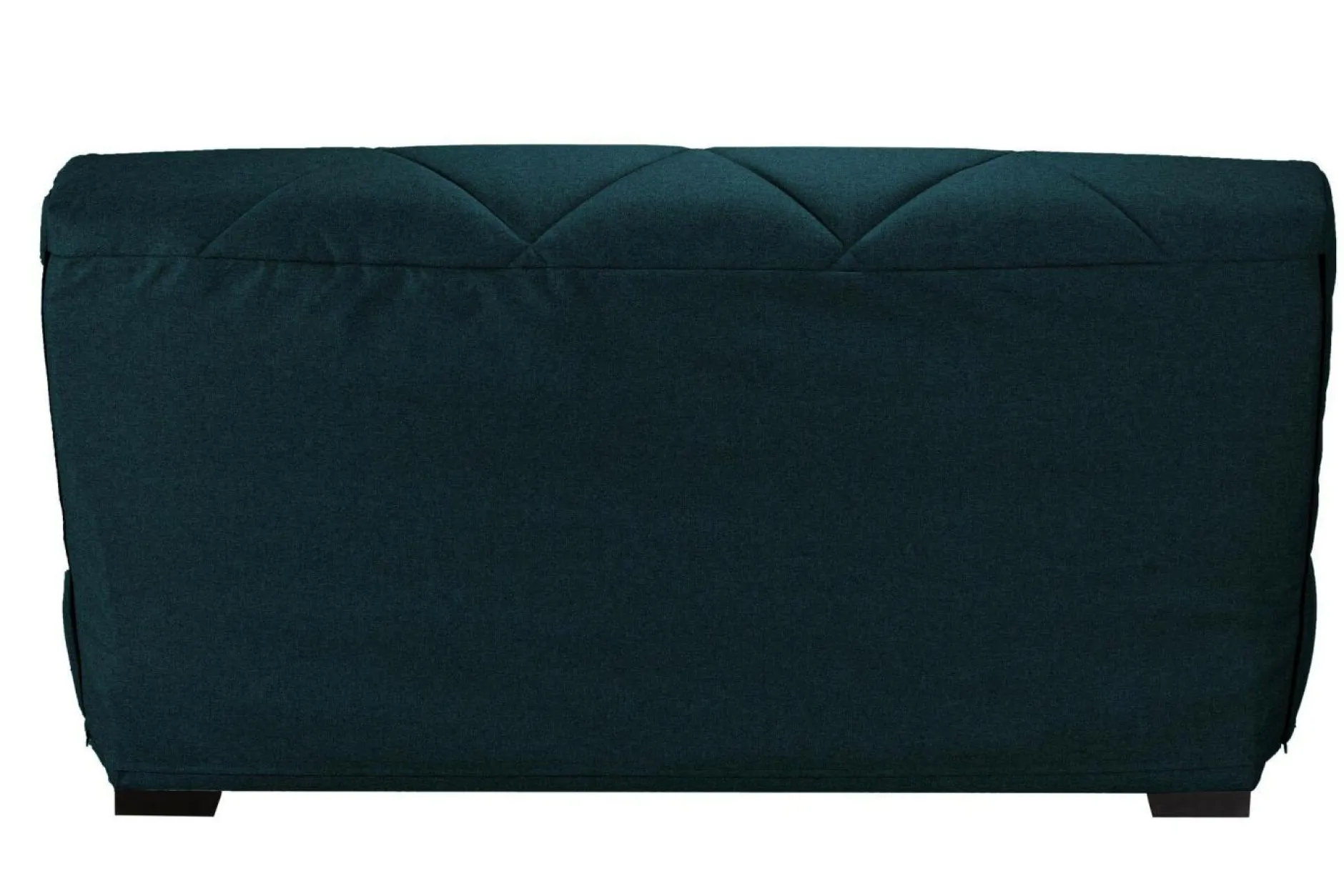 Clic-Clac>Camif Canapé clic-clac tissu matelas Bultex 15 cm Gina - Bleu Marine