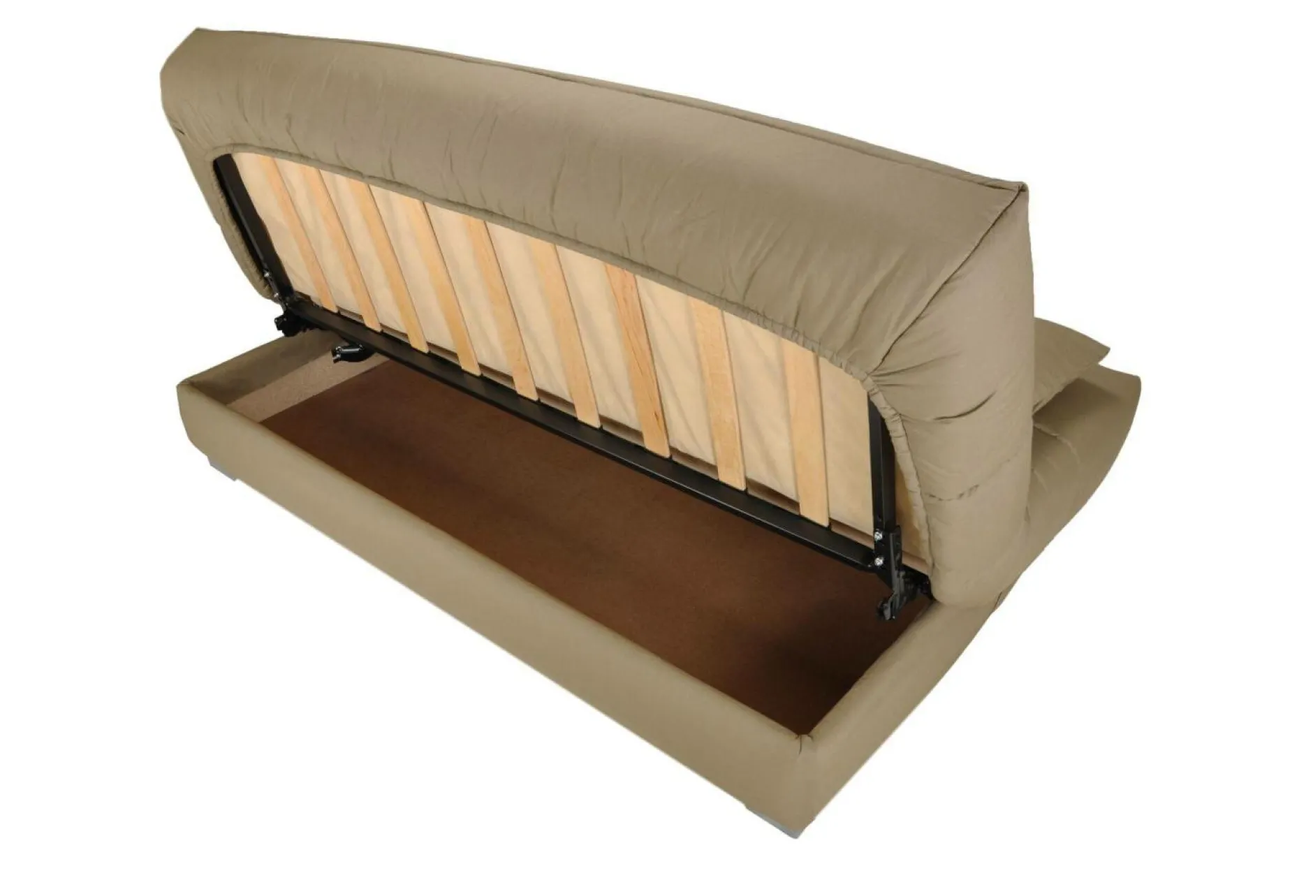 Clic-Clac>Camif Canapé clic-clac tissu matelas Bultex 14 cm Gabriel - Anthracite