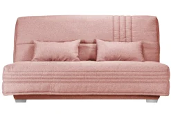 Clic-Clac>Camif Canapé clic-clac tissu matelas 17 cm Genay - Rose