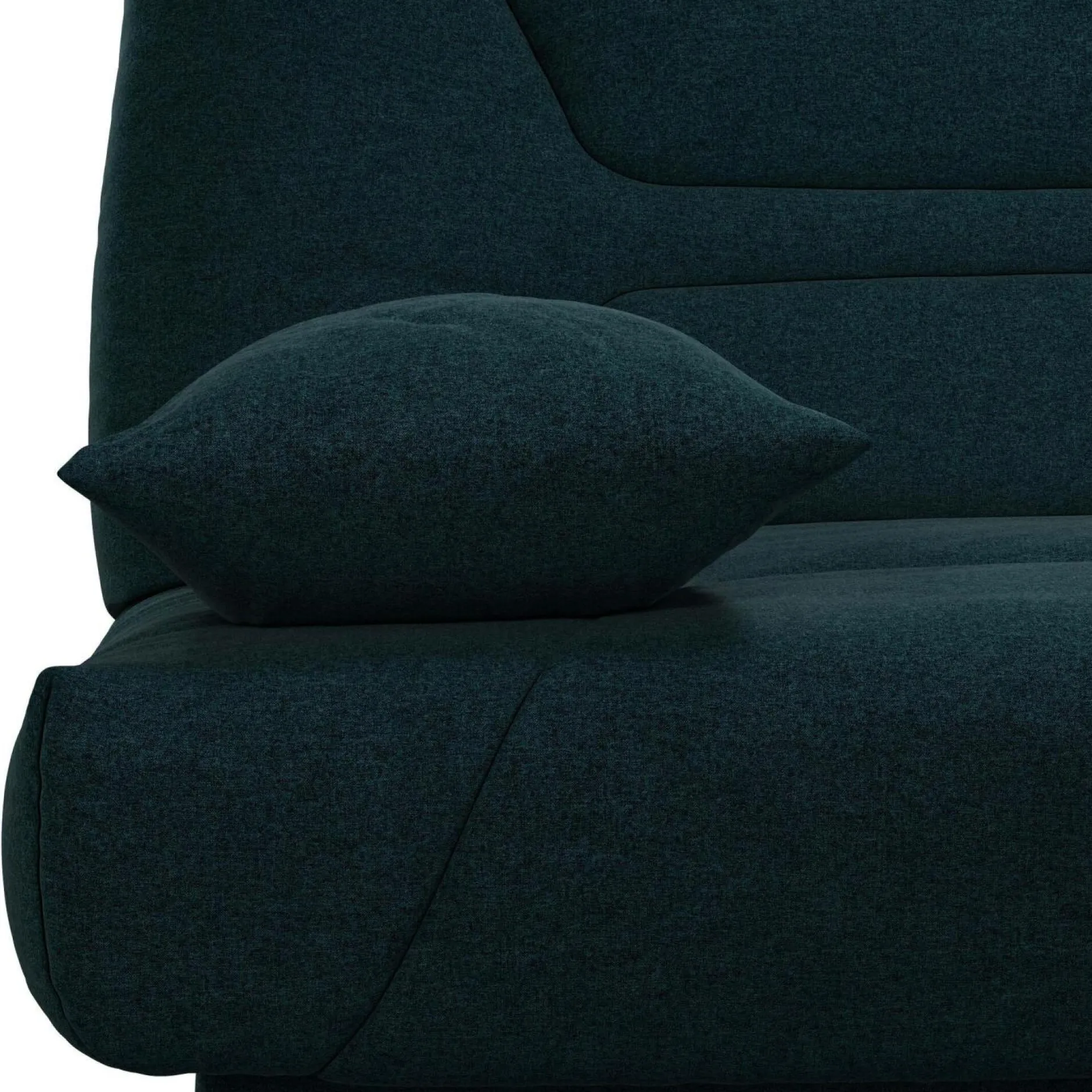 Clic-Clac>Camif Canapé clic-clac tissu matelas 13 cm Garance - Bleu Marine