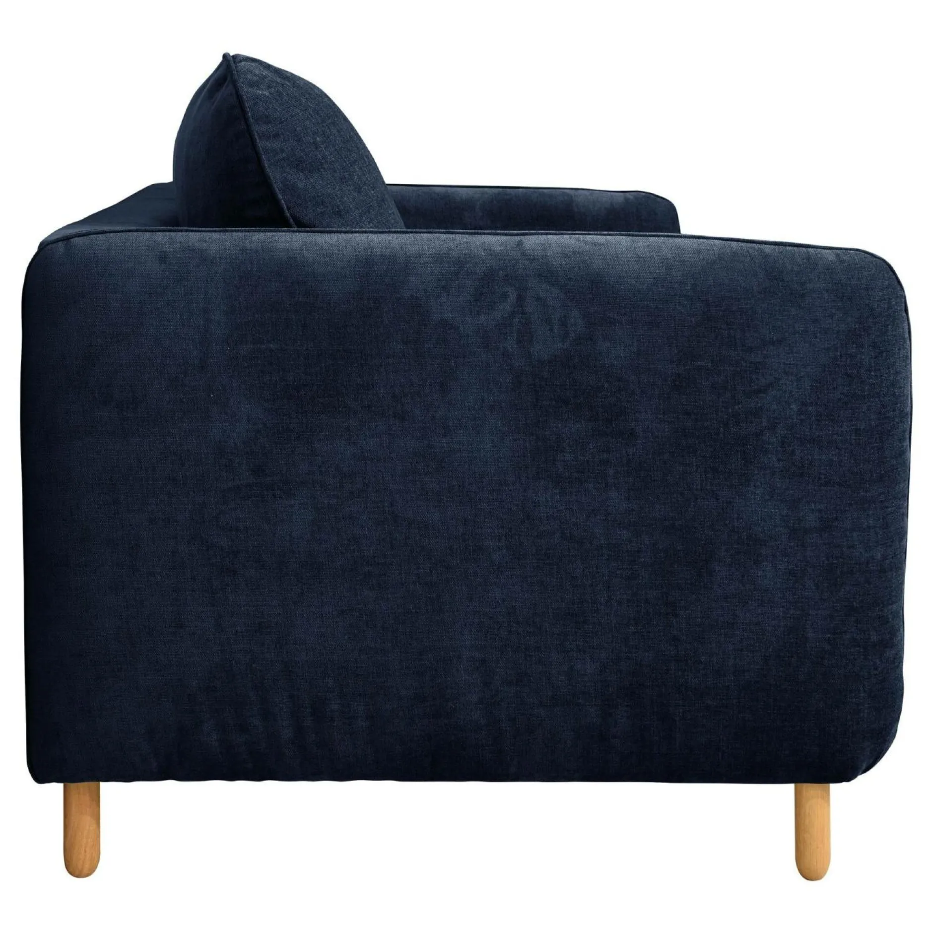 Canapés Droits>Camif Canapé convertible tissu chenillé Portimo - Marine