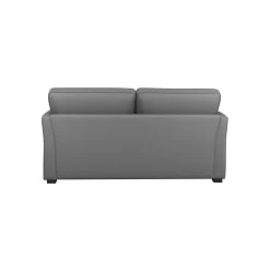 Canapés Droits></noscript>Camif Canapé convertible tissu coton déhoussable Marbella - - 2 places Gris