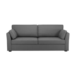 Canapés Droits></noscript>Camif Canapé convertible tissu coton déhoussable Marbella - - 3 places Gris