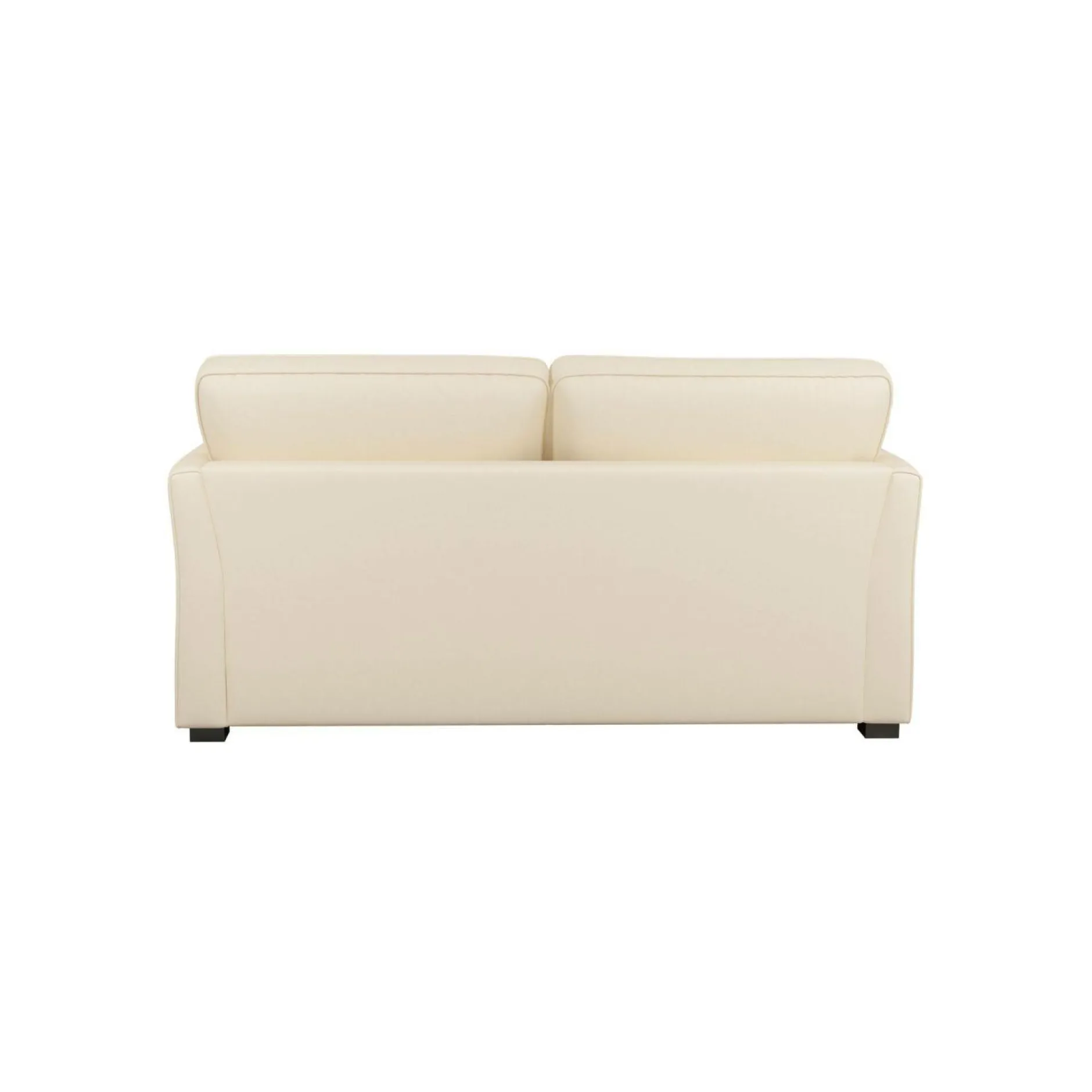 Canapés Droits>Camif Canapé convertible tissu coton déhoussable Marbella - Beige - 2 places