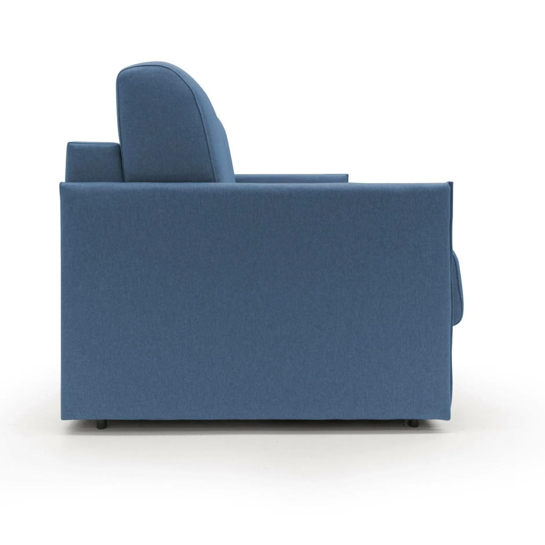Canapés Droits>Camif Canapé convertible tissu déhoussable Arthur - - Grand 2 places Bleu