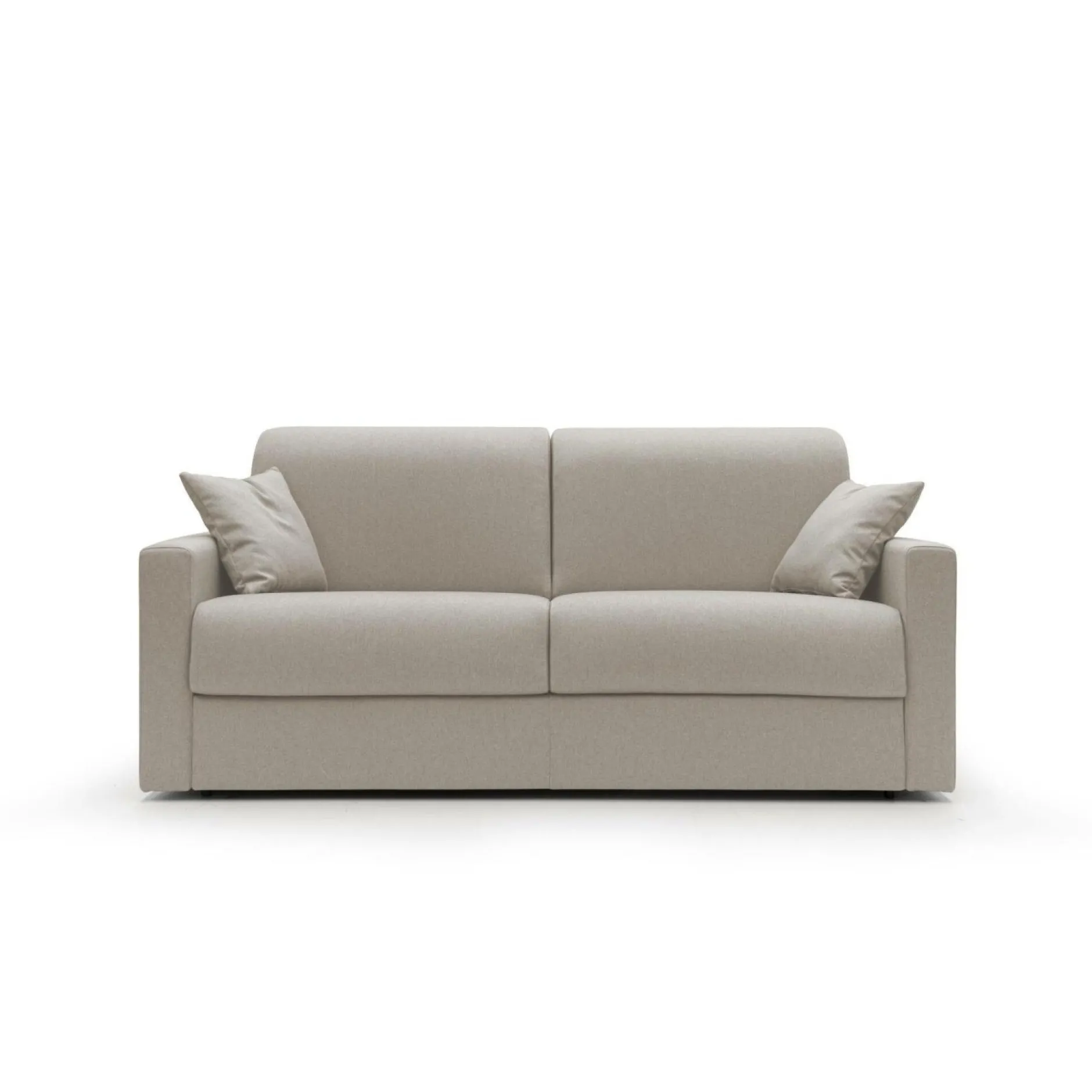 Canapés Droits>Camif Canapé convertible tissu déhoussable Aubin - - Grand 3 places Lin