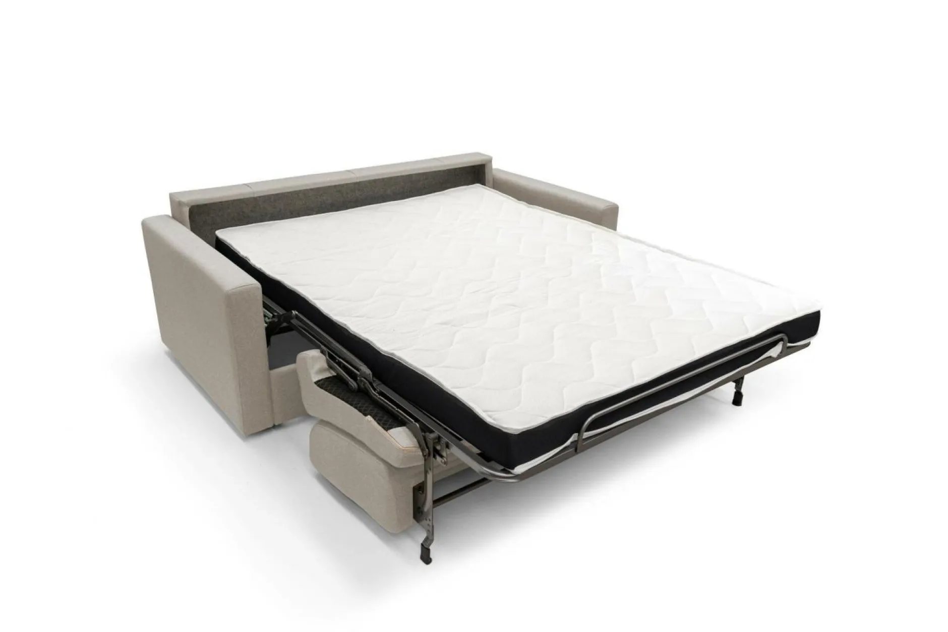 Canapés Droits>Camif Canapé convertible tissu déhoussable Aubin - - Grand 3 places Lin