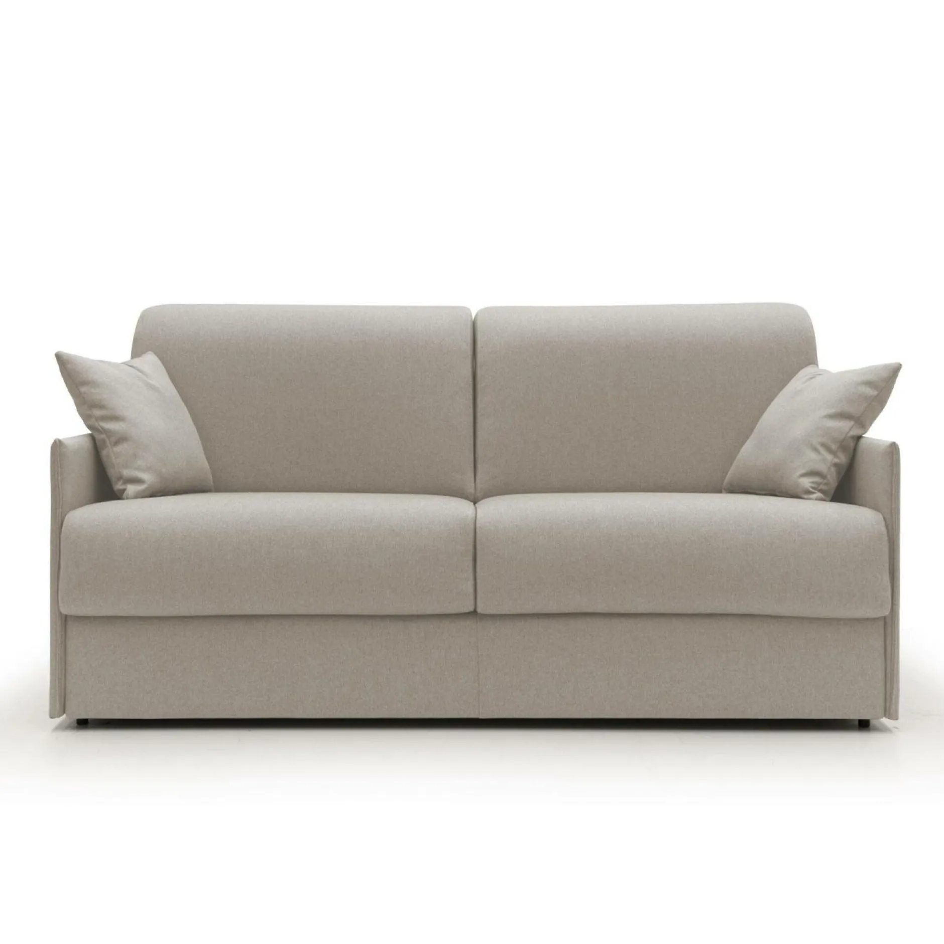 Canapés Droits>Camif Canapé convertible tissu déhoussable Arthur - - Grand 3 places Lin