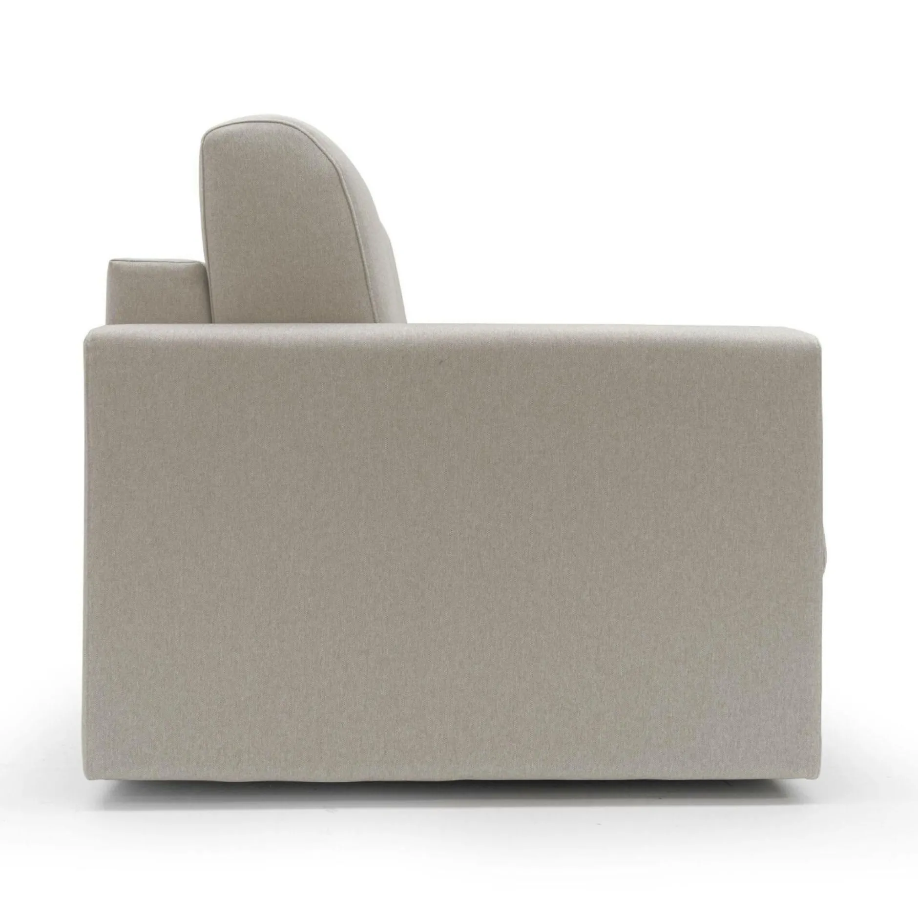 Canapés Droits>Camif Canapé convertible tissu déhoussable Aubin - - 3 places Lin