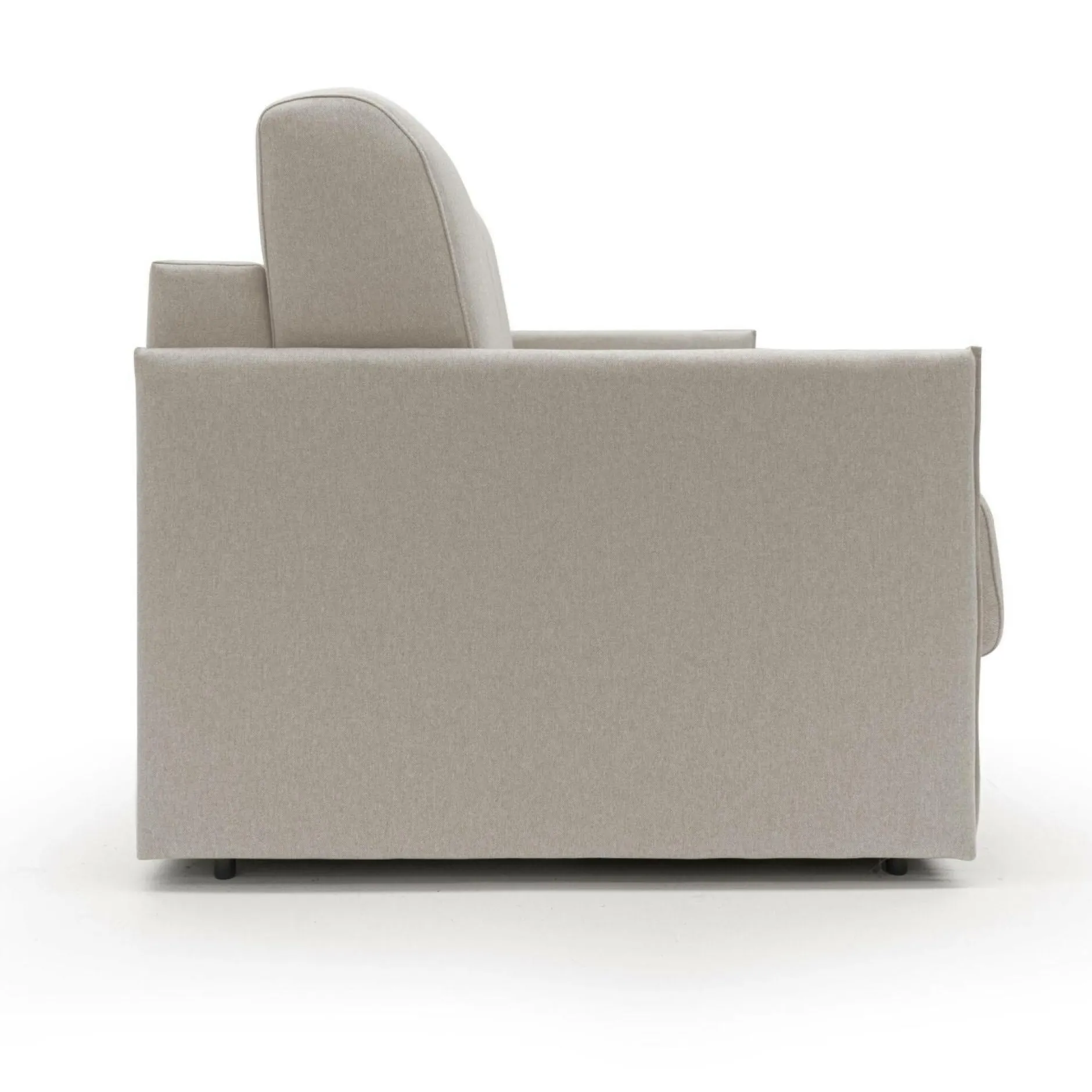 Canapés Droits>Camif Canapé convertible tissu déhoussable Arthur - - 3 places Lin