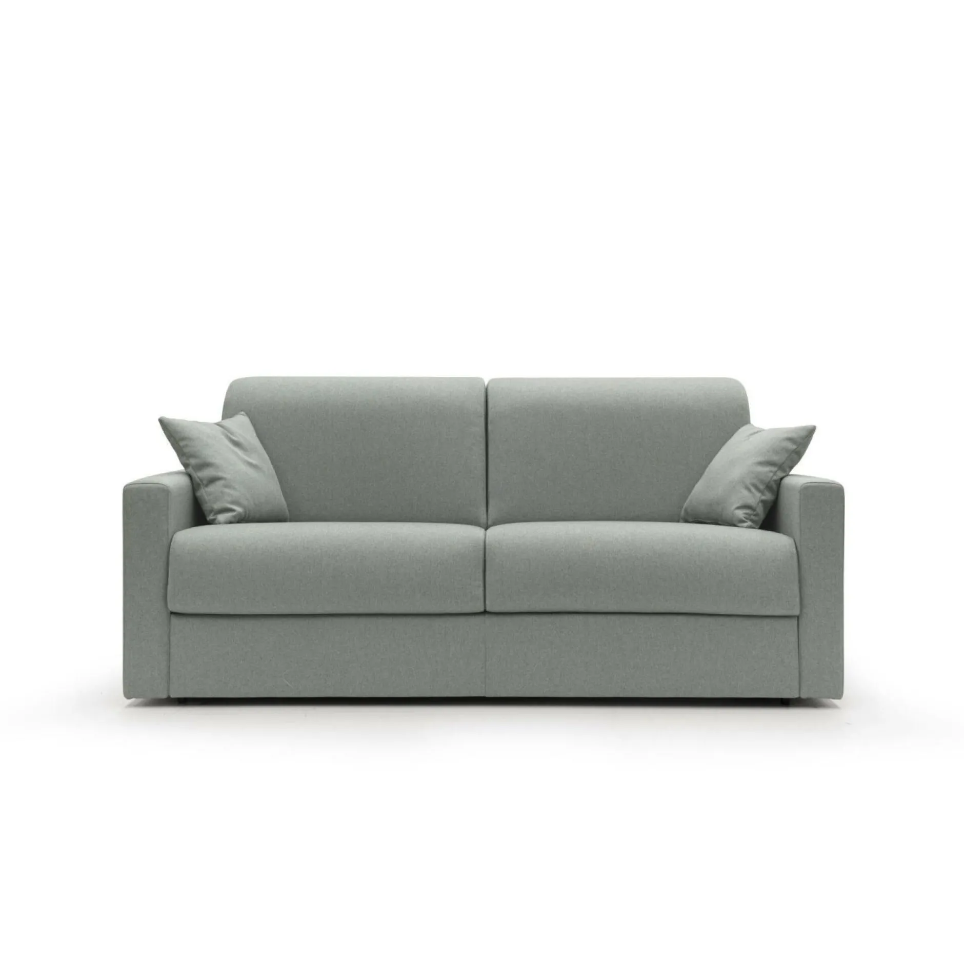 Canapés Droits>Camif Canapé convertible tissu déhoussable Aubin - - Grand 3 places Gris