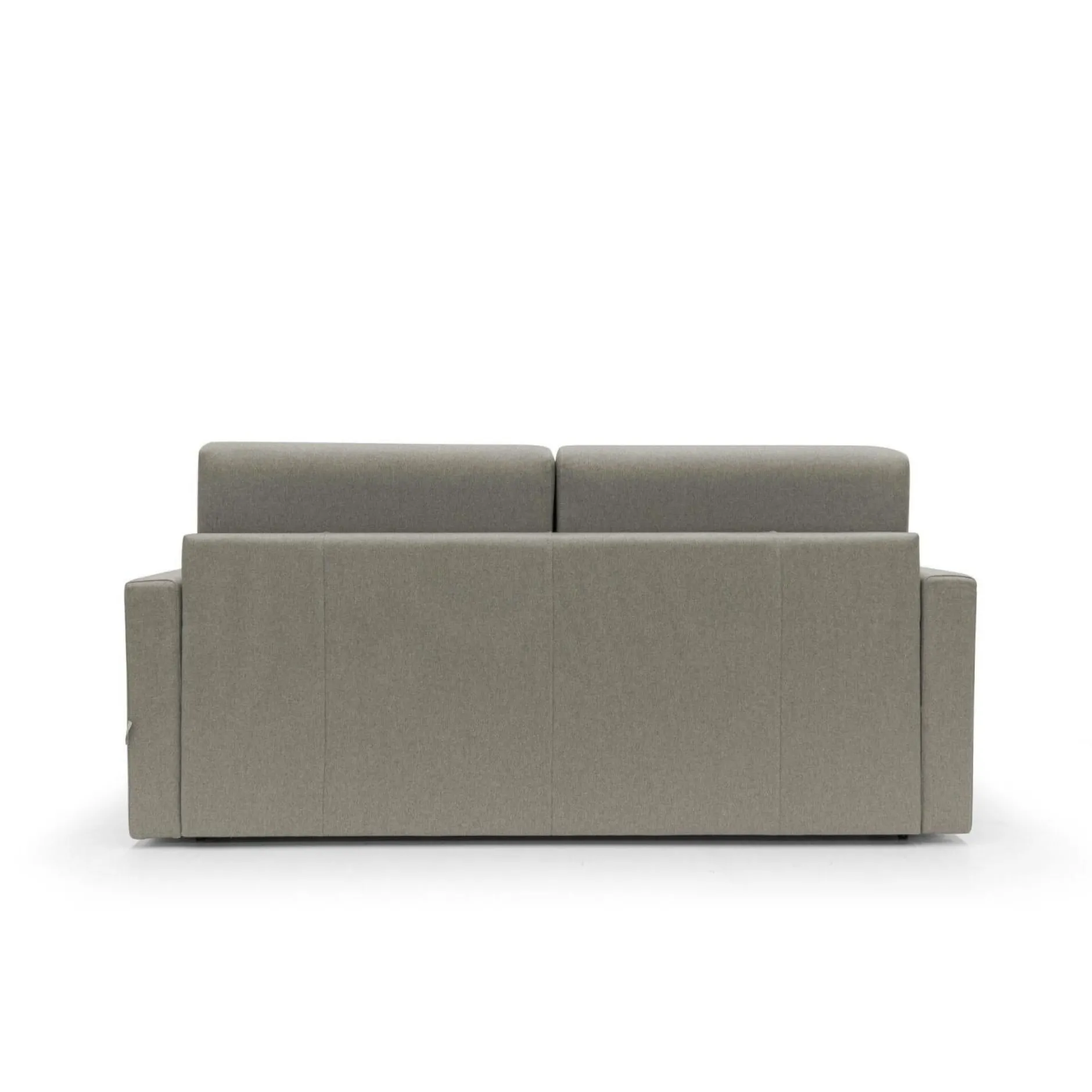 Canapés Droits>Camif Canapé convertible tissu déhoussable Aubin - - Grand 2 places Taupe