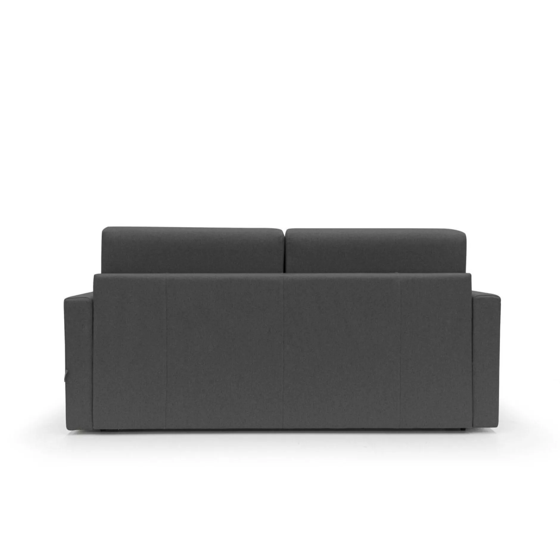 Canapés Droits>Camif Canapé convertible tissu déhoussable Aubin - - Grand 3 places Anthracite