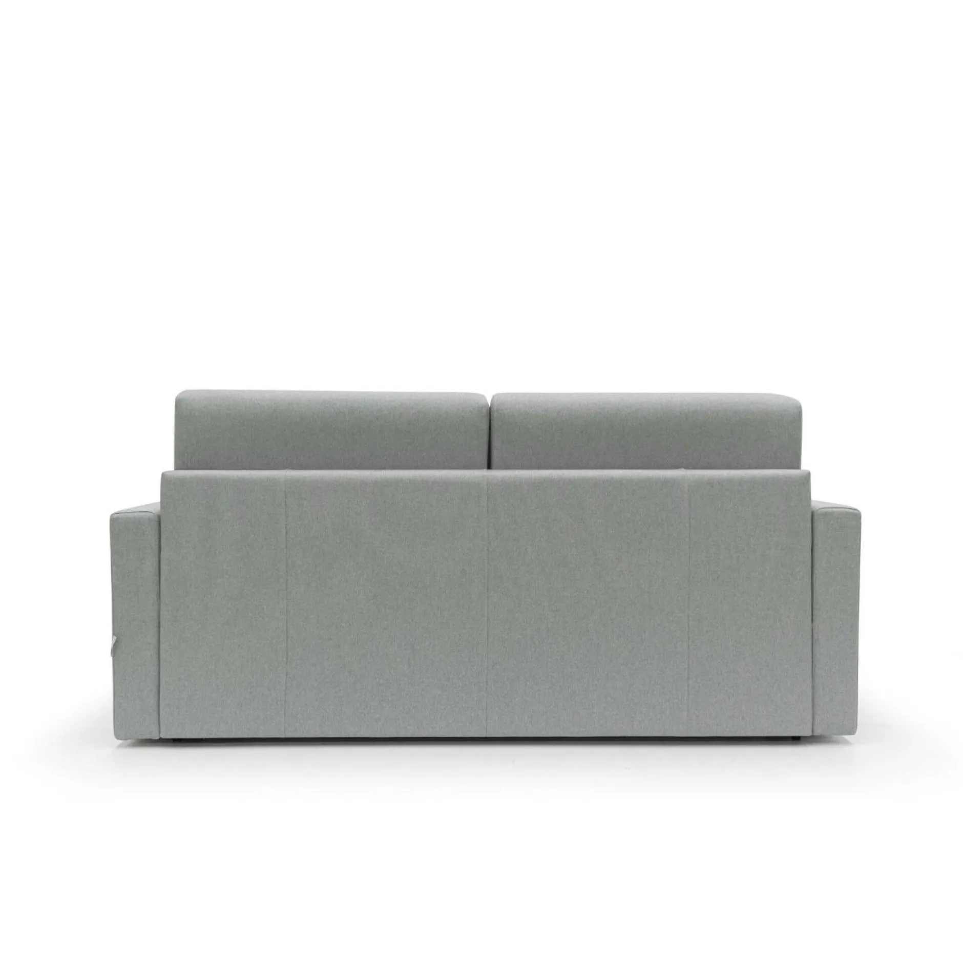 Canapés Droits>Camif Canapé convertible tissu déhoussable Aubin - - Grand 2 places Gris