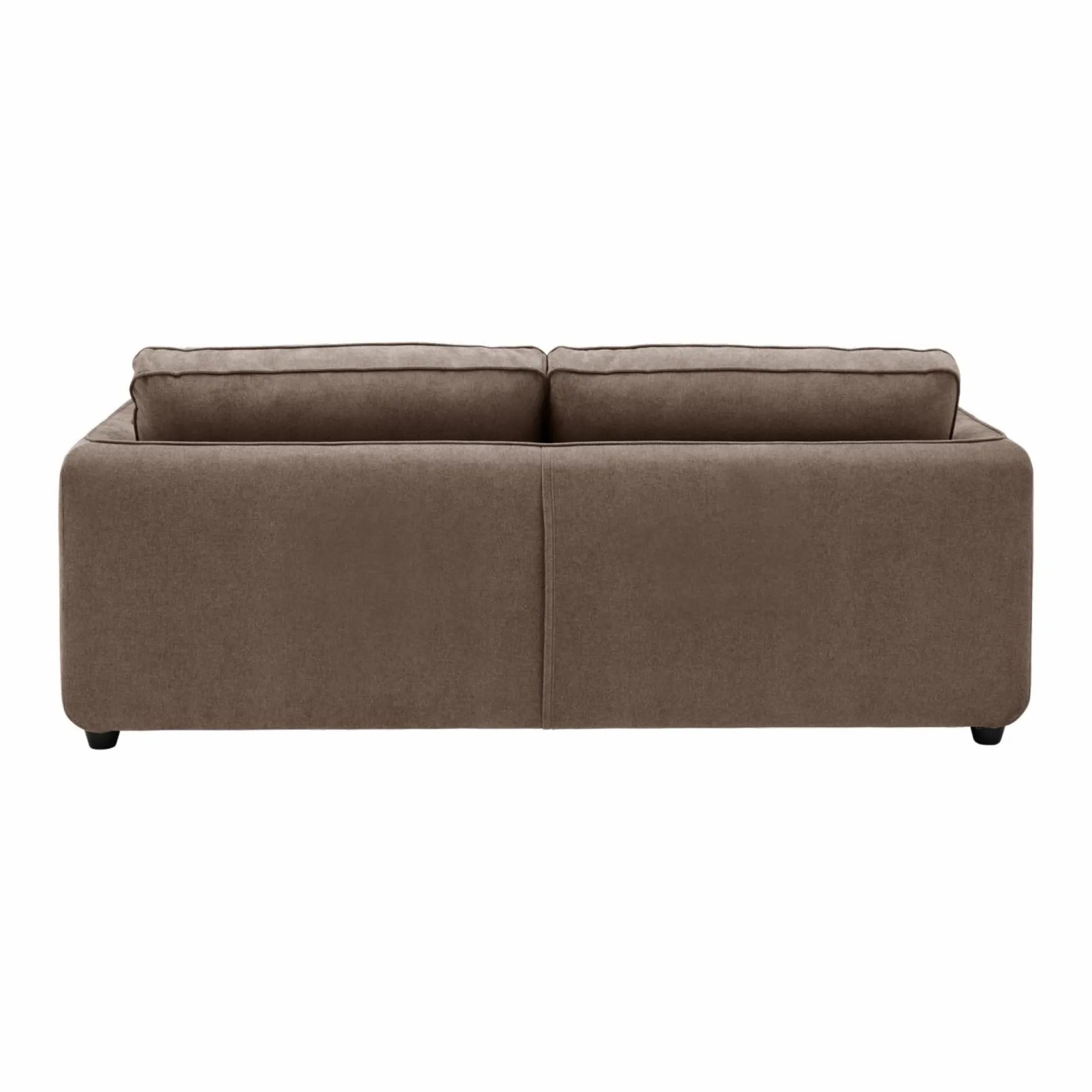 Canapés Droits>Camif Canapé convertible tissu Paxi - Taupe