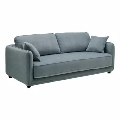 Canapés Droits>Camif Canapé convertible tissu Paxi - Bleu Clair