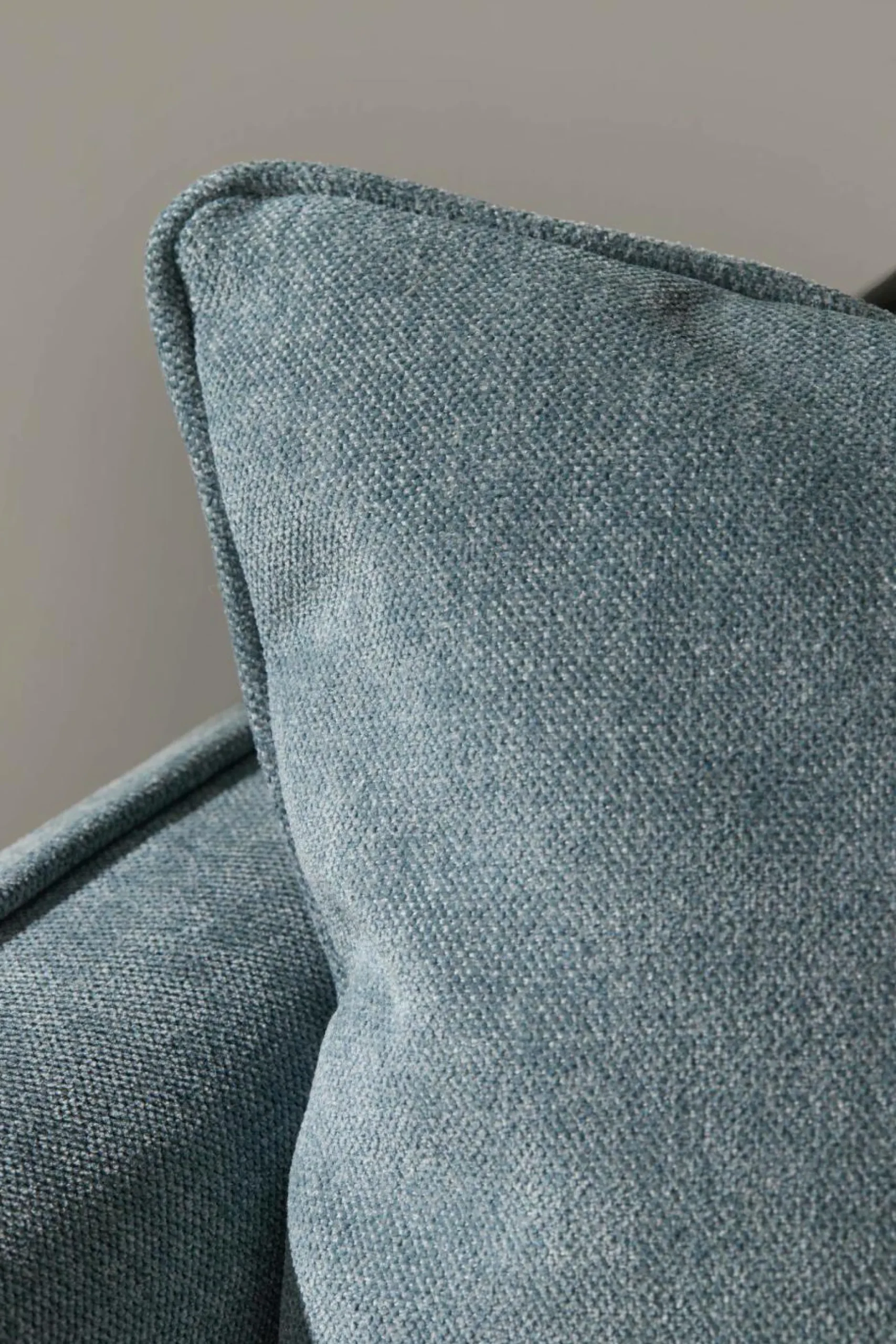 Canapés Droits>Camif Canapé convertible tissu Paxi - Bleu Clair