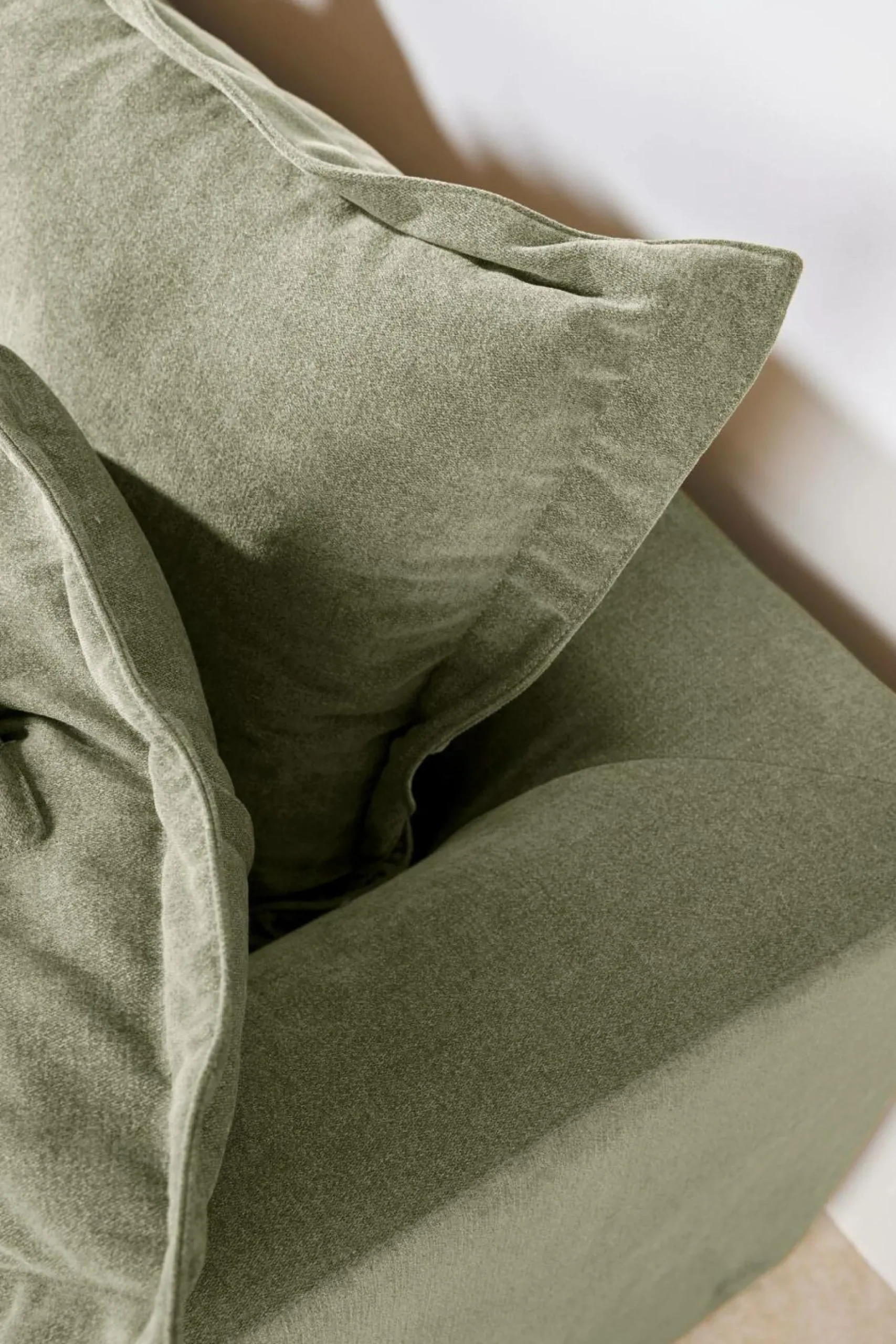 Canapés Droits>Camif Canapé conible tissu Pacha - Vert