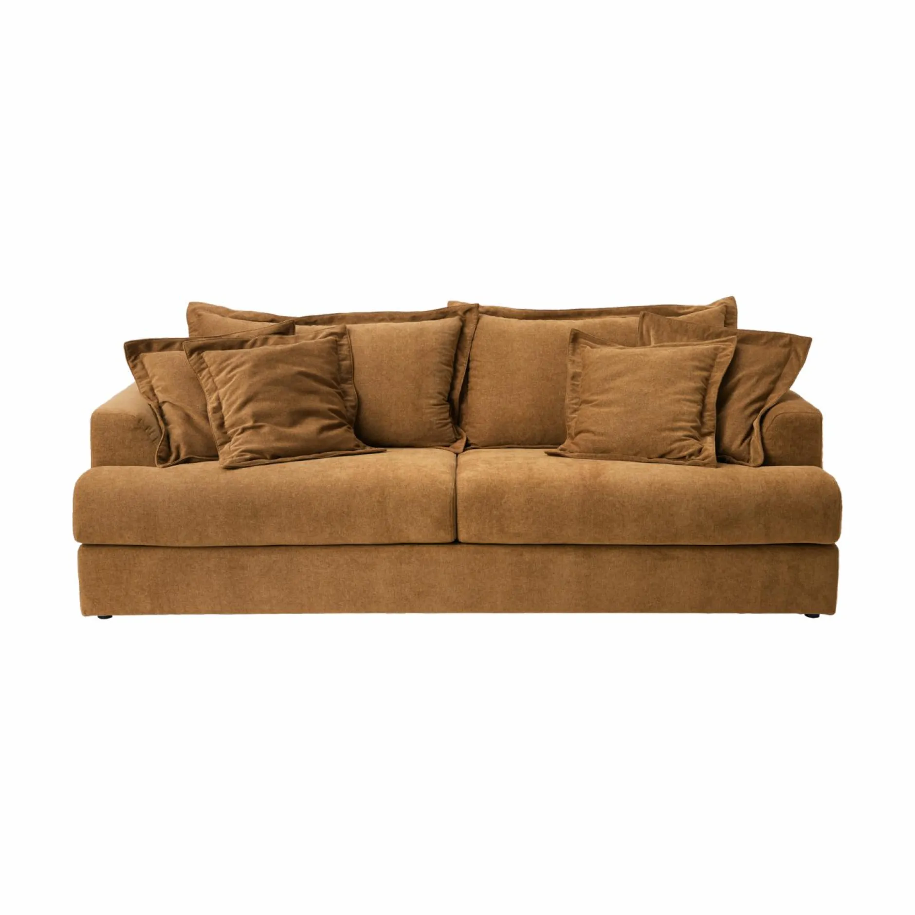 Canapés Droits>Camif Canapé convertible tissu Pacha - Bronze