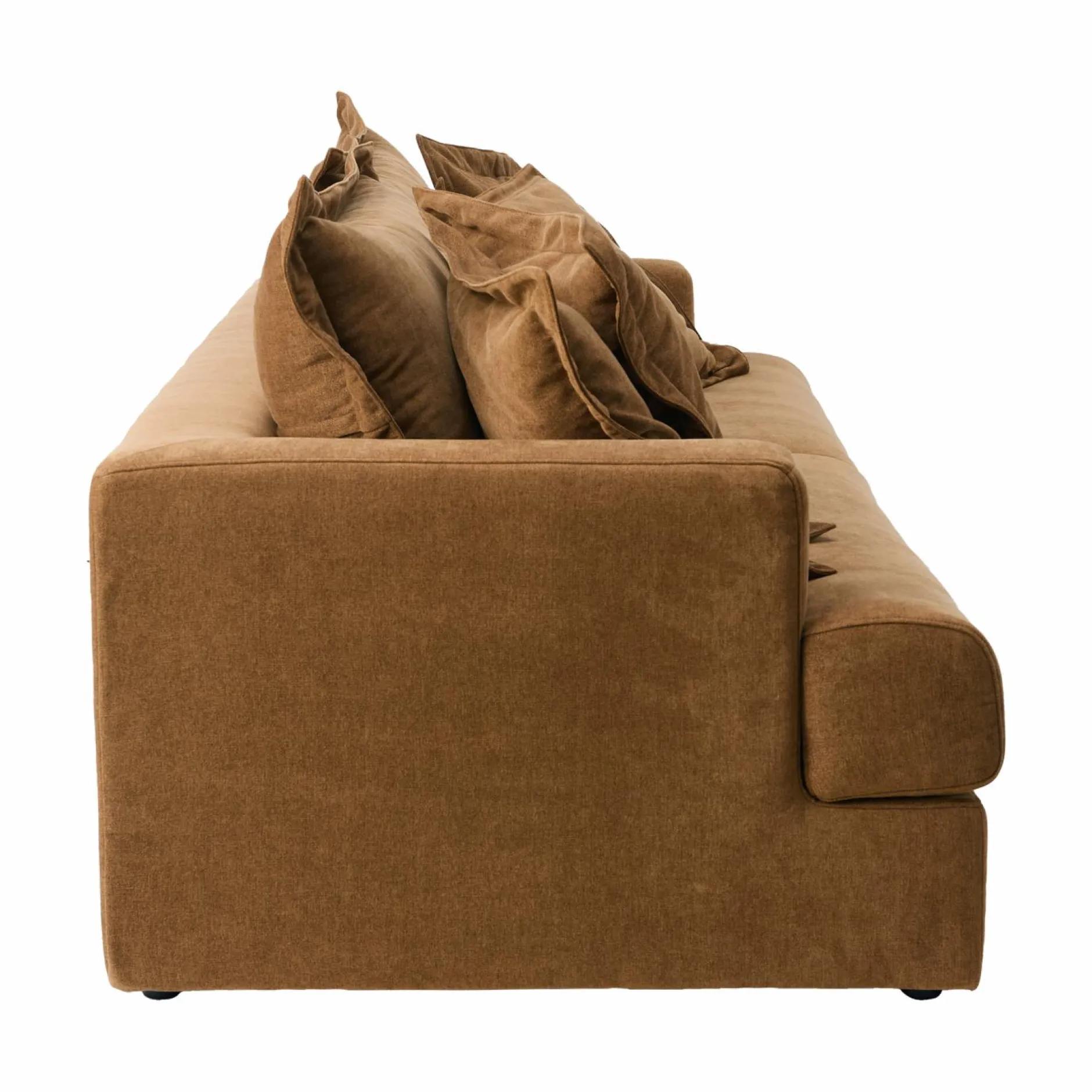 Canapés Droits>Camif Canapé convertible tissu Pacha - Bronze