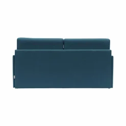 Canapés Droits></noscript>Camif Canapé convertible tissu recyclé déhoussable Arthur - - 3 places Bleu Canard
