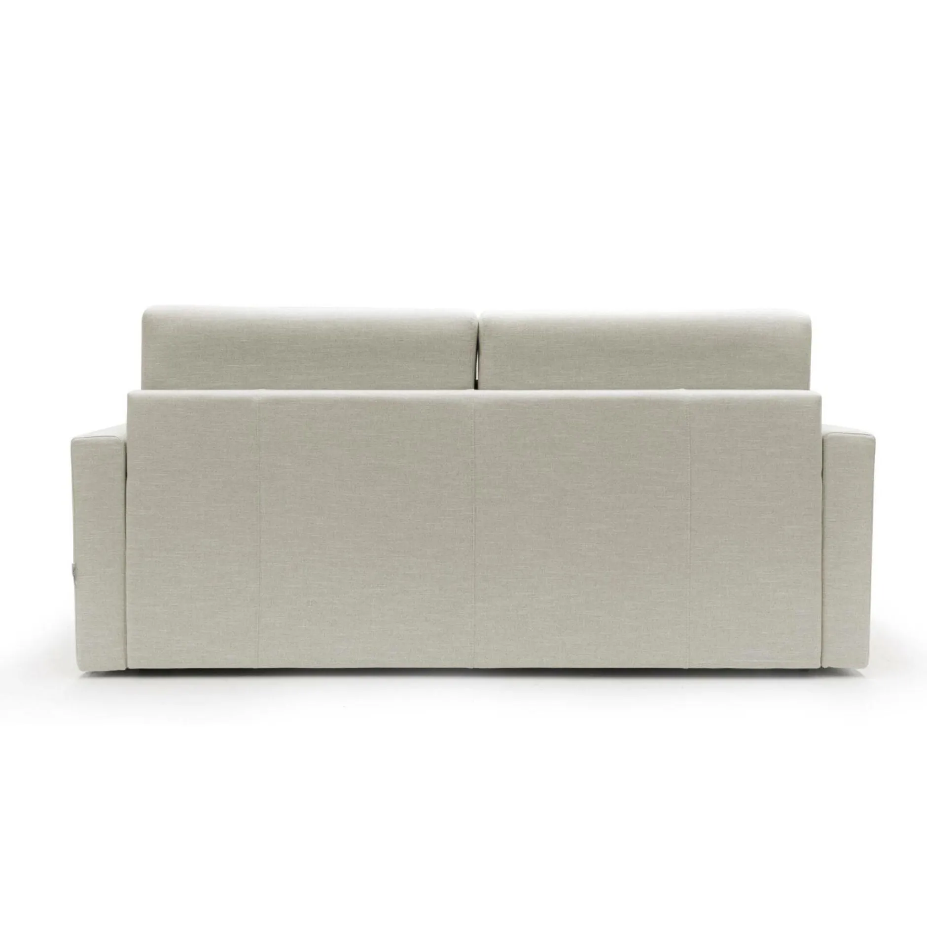 Canapés Droits>Camif Canapé convertible tissu recyclé déhoussable Aubin - - Grand 3 places Lin