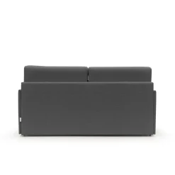 Canapés Droits></noscript>Camif Canapé convertible tissu recyclé déhoussable Arthur - - 3 places Anthracite