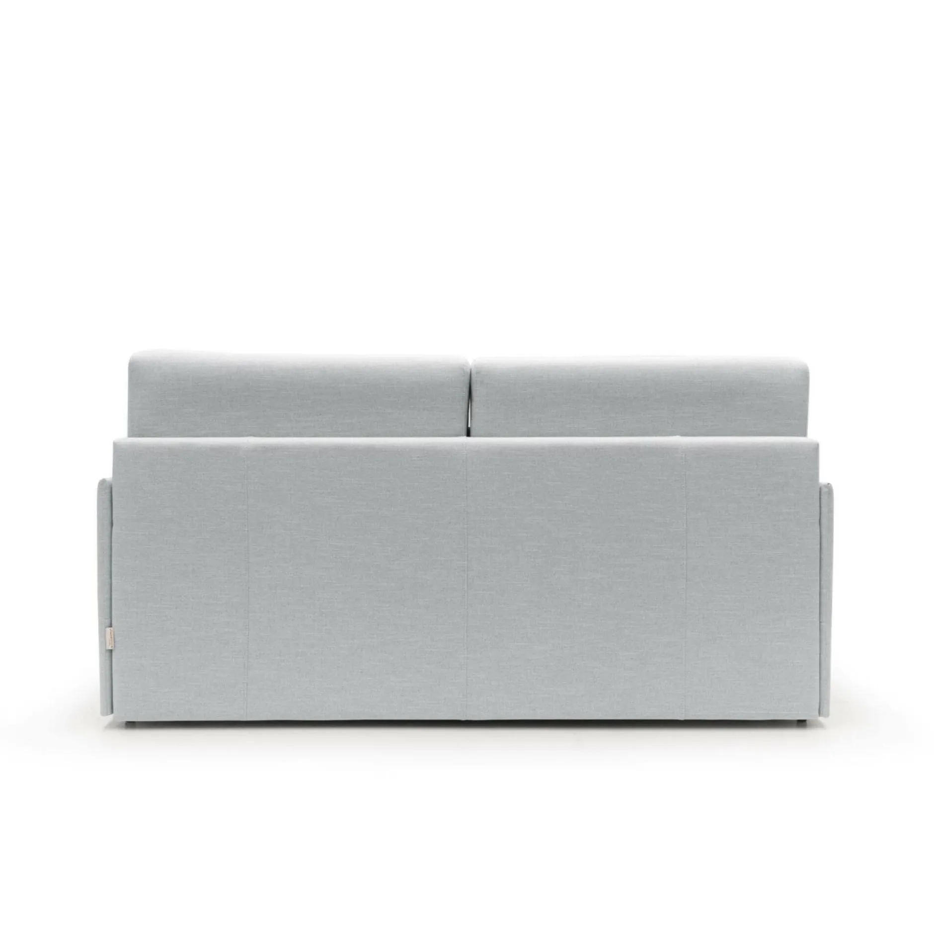 Canapés Droits>Camif Canapé convertible tissu recyclé déhoussable Arthur - - Grand 2 places Gris Clair