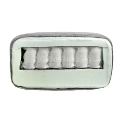 Canapés Droits|Canapés Fixes></noscript>Camif Canapé cuir têtières relevables Ben - - Grand 3 places Platine