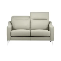 Canapés Droits|Canapés Fixes></noscript>Camif Canapé cuir têtières relevables Ben - - Grand 2 places Lune