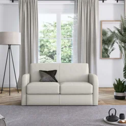 Canapés Droits|Canapés Fixes>Camif Canapé cuir têtières relevables Ben - - 3 places Platine