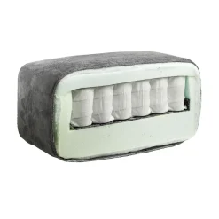 Canapés Droits|Canapés Fixes></noscript>Camif Canapé cuir têtières relevables Ben - - 3 places Gris Clair