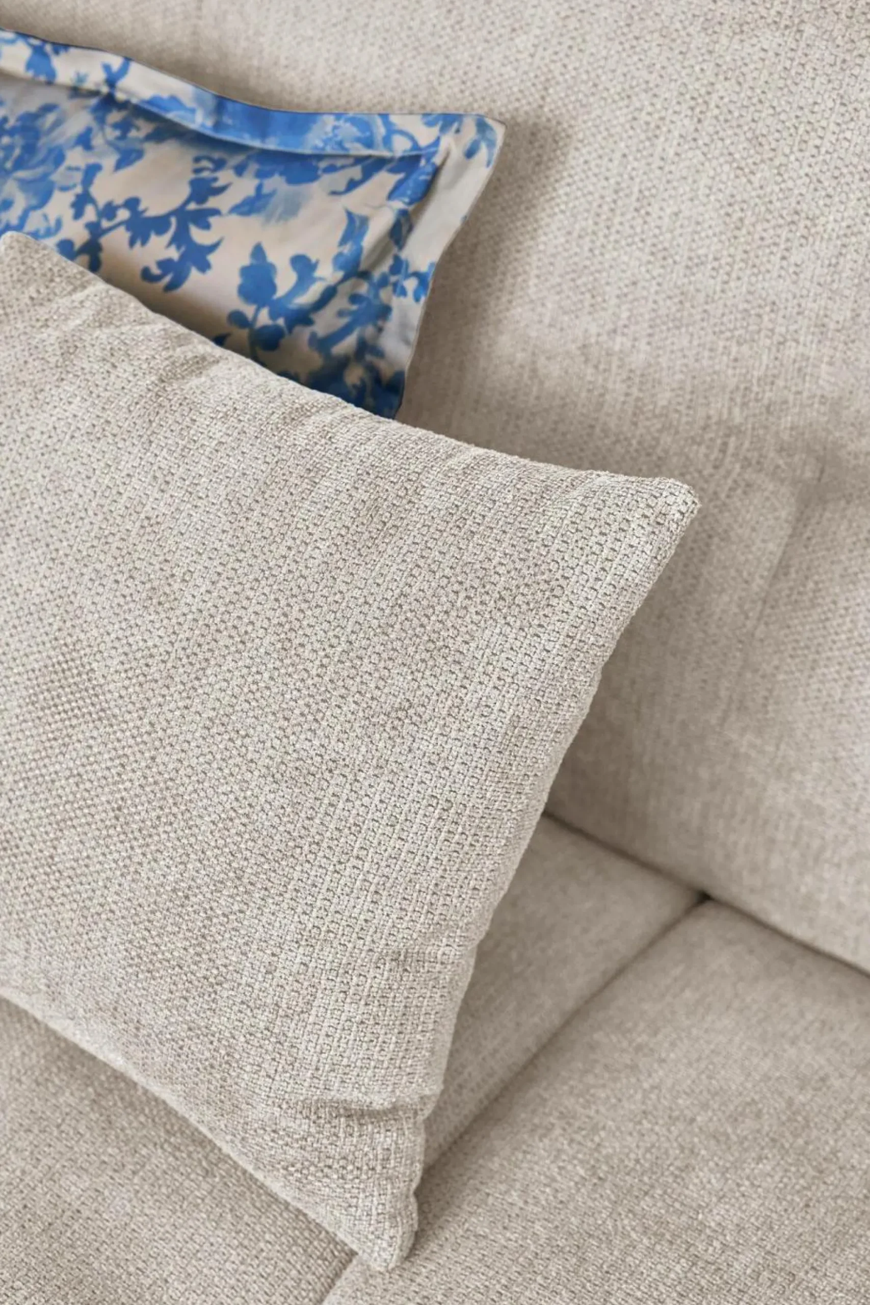 Canapés Modulables>Camif Canapé d'angle modulable tissu Benny - Naturel