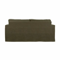 Canapés Droits|Canapés Fixes></noscript>Camif Canapé lin déhoussable Martigues - - 3 places Vert Kaki