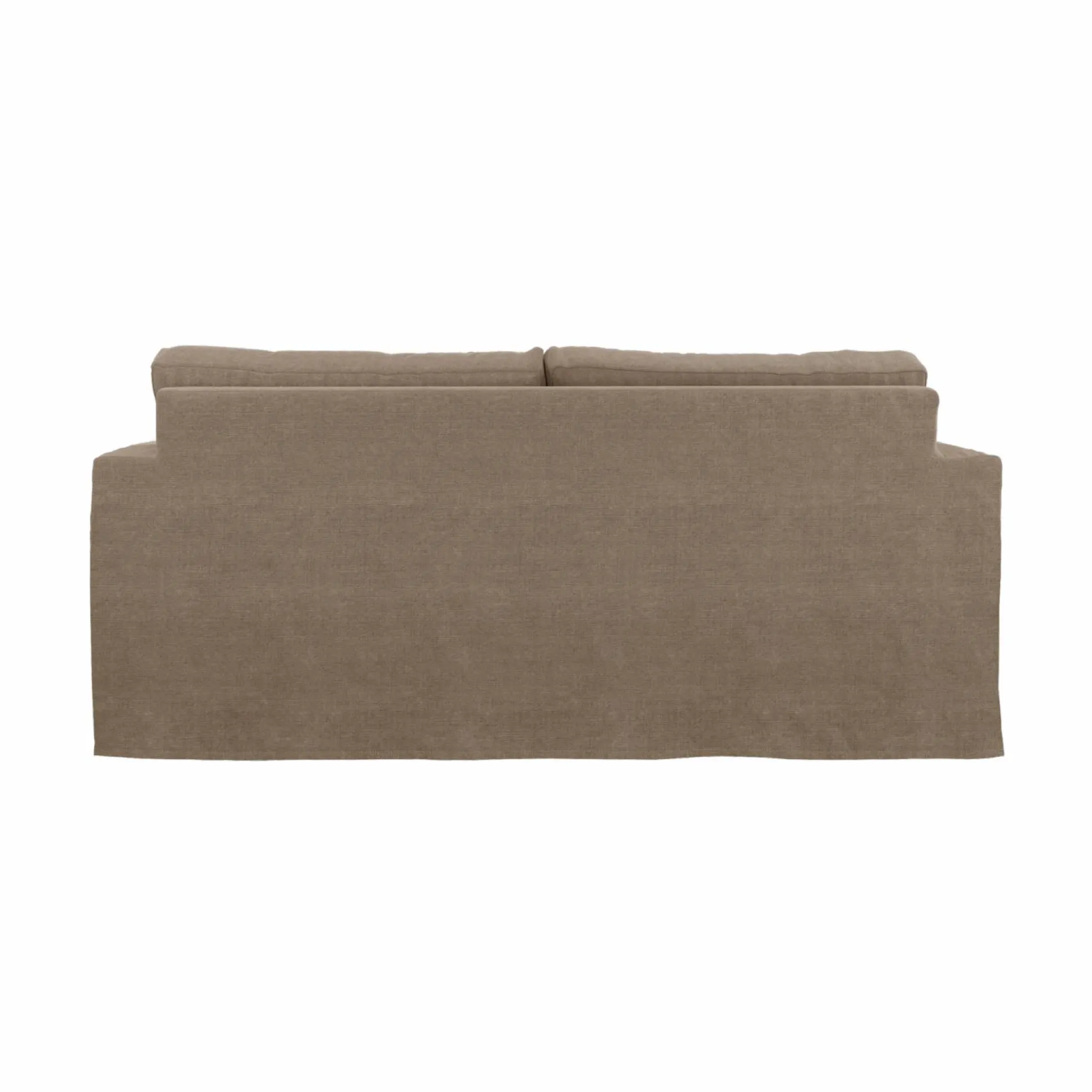 Canapés Droits|Canapés Fixes>Camif Canapé lin déhoussable Martigues - - 4 places Naturel