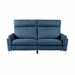 Canapés Relax>Camif Canapé relax électrique tissu Boston - - 3 places Bleu Jean