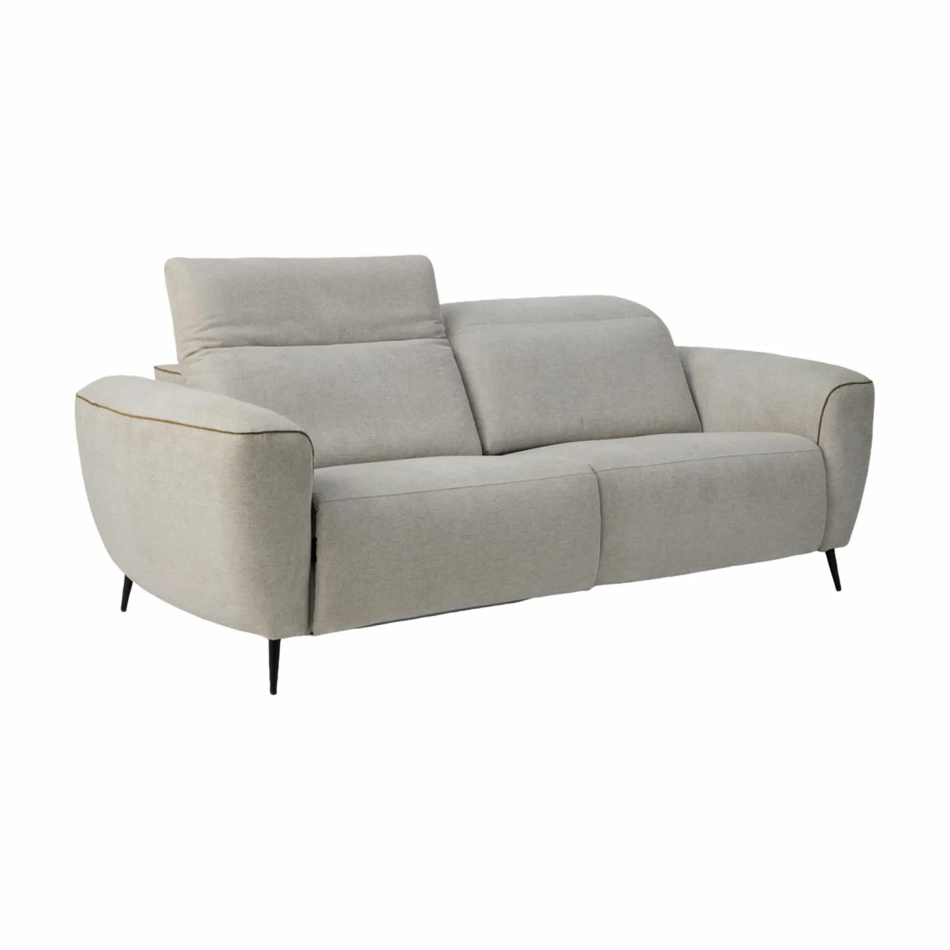 Canapés Relax>Camif Canapé relax électrique tissu Marco - - 3 places Gris Perle