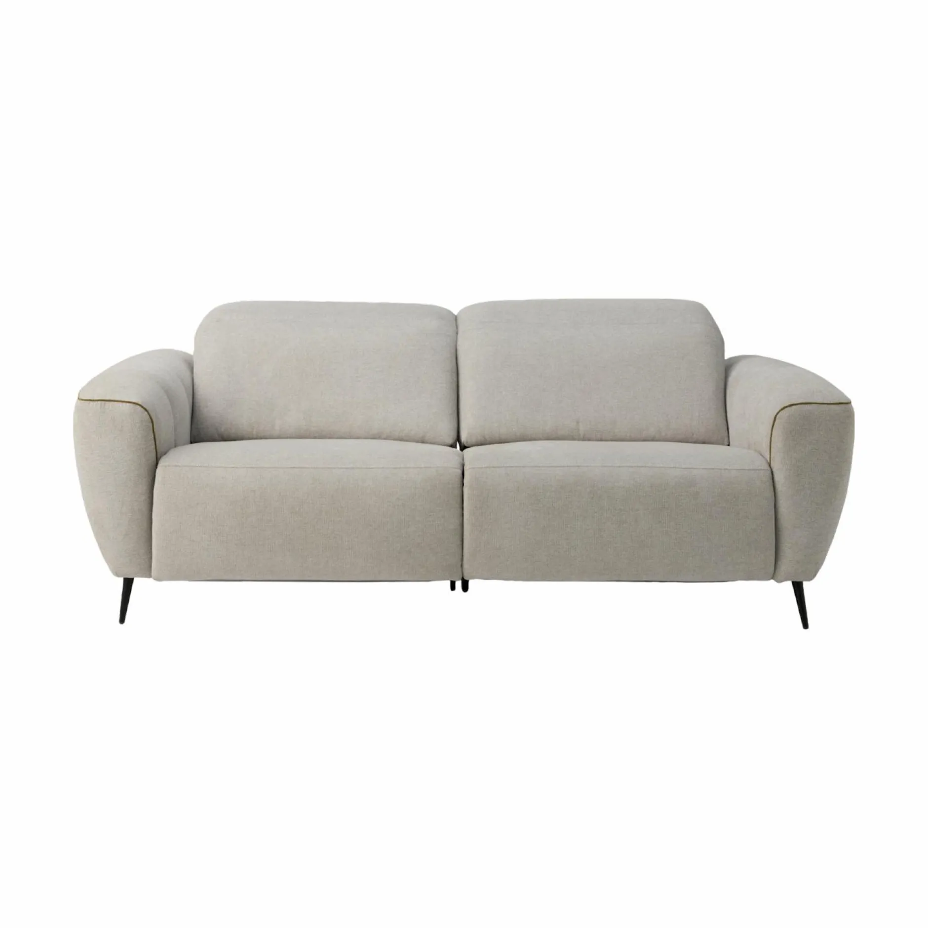 Canapés Relax>Camif Canapé relax électrique tissu Marco - - 3 places Gris Perle