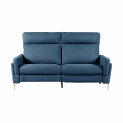 Canapés Relax>Camif Canapé relax électrique tissu Boston - - 3 places - relax à droite Bleu Jean