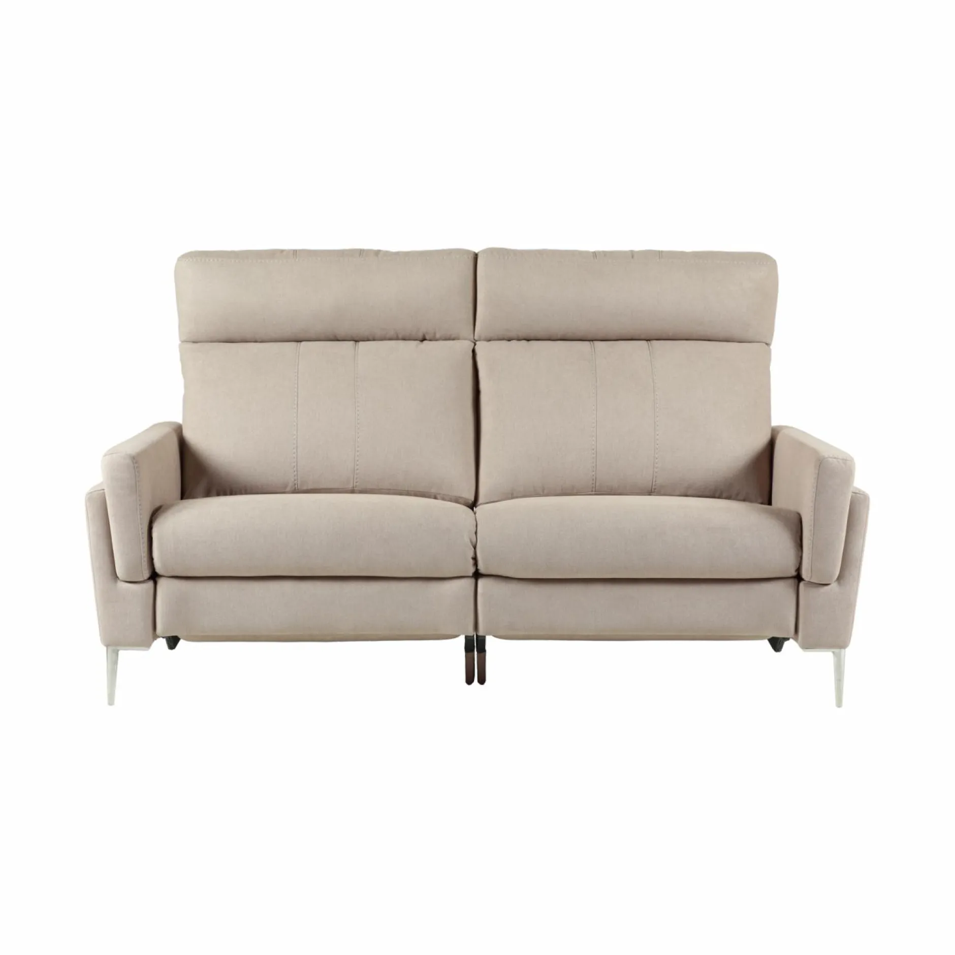 Canapés Relax>Camif Canapé relax électrique tissu Boston - - 3 places Naturel