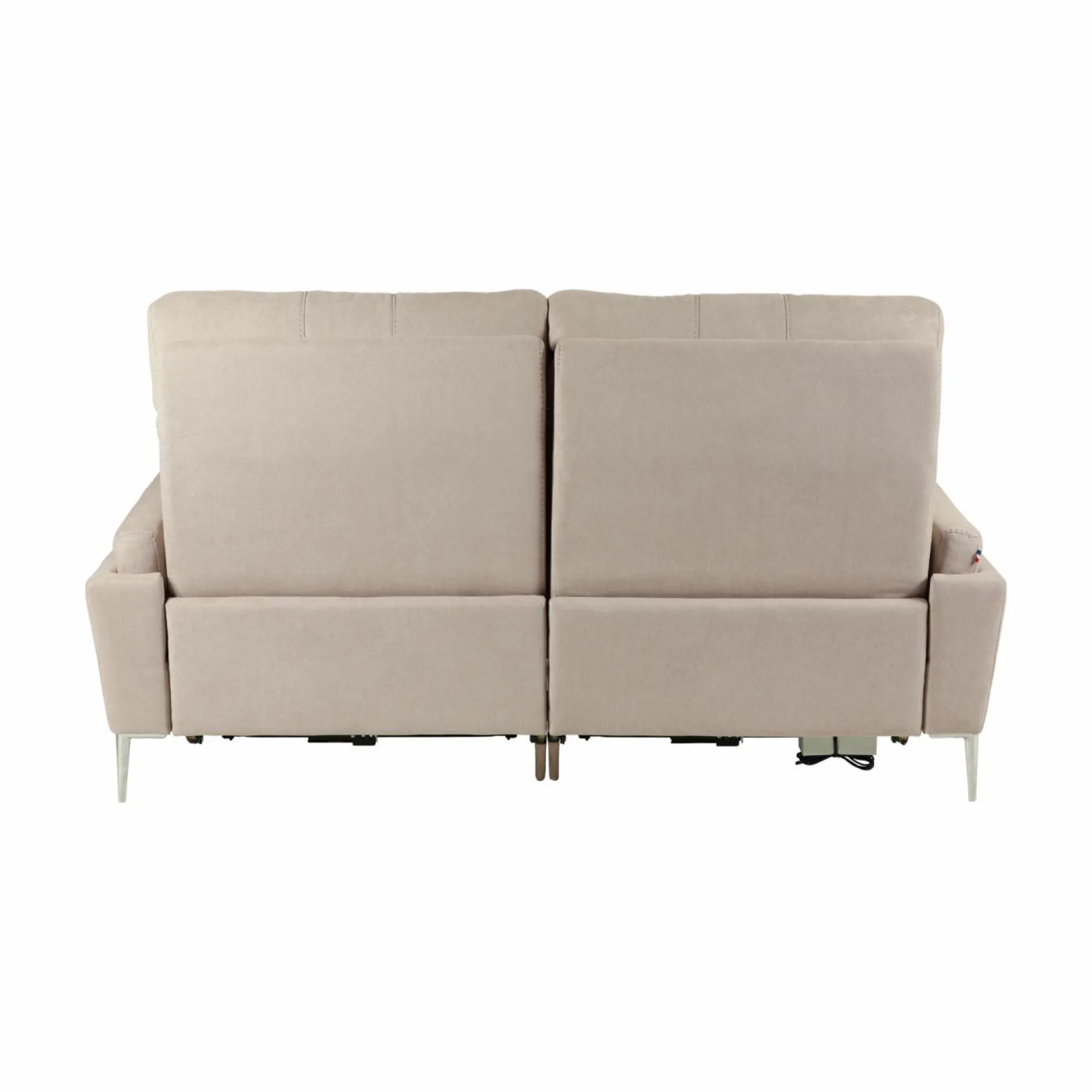 Canapés Relax>Camif Canapé relax électrique tissu Boston - - 3 places Naturel