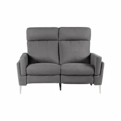 Canapés Relax>Camif Canapé relax électrique tissu Boston - - 2 places - relax à droite Ardoise