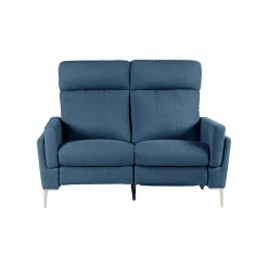 Canapés Relax>Camif Canapé relax électrique tissu Boston - - 2 places - relax à droite Bleu Jean