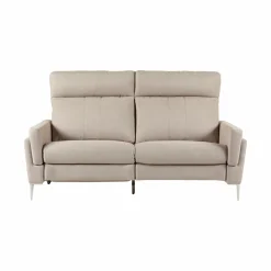 Canapés Relax>Camif Canapé relax électrique tissu Boston - - 3 places - relax à gauche Naturel