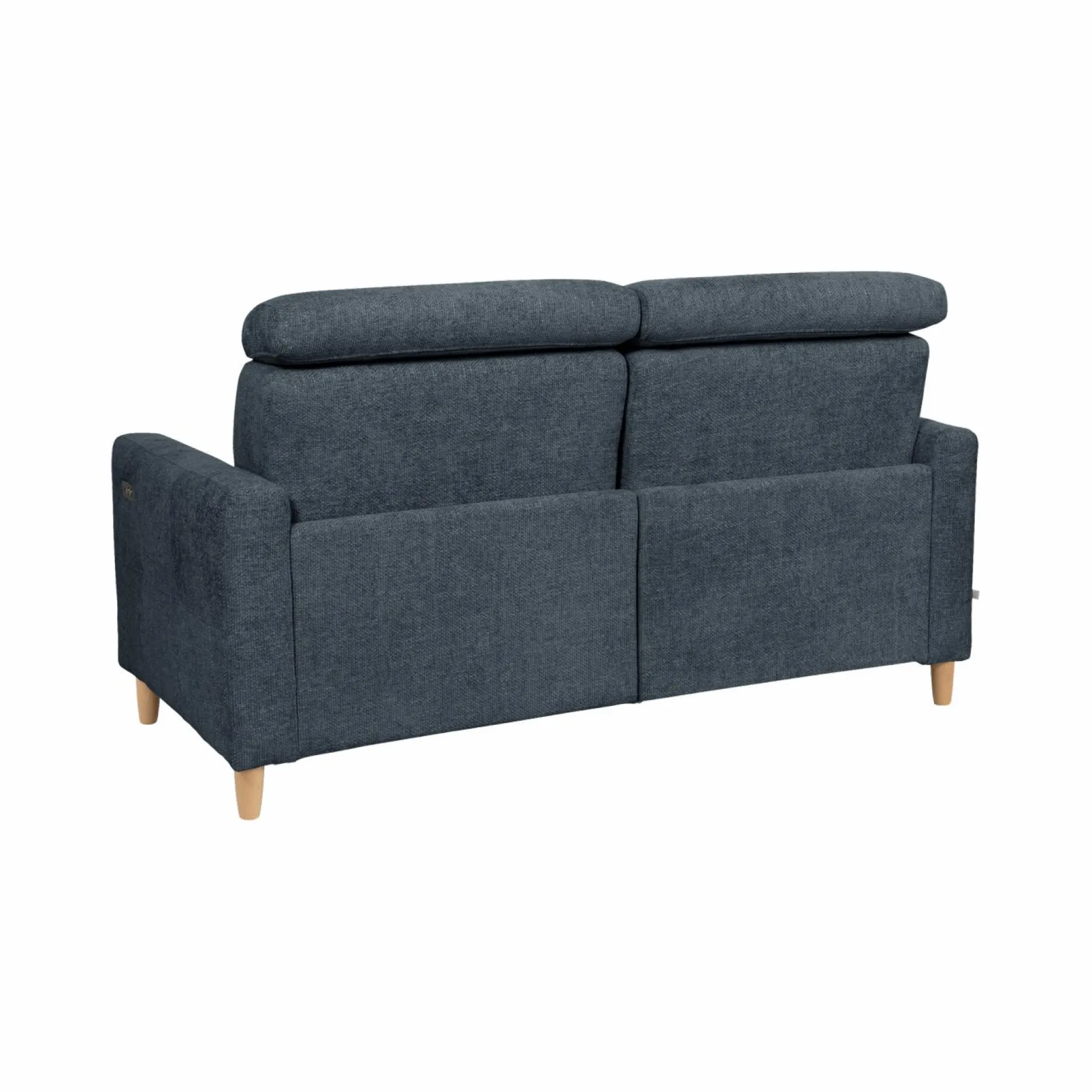 Canapés Relax>Camif Canapé relax électrique tissu Chambord - - Grand 2 places Bleu