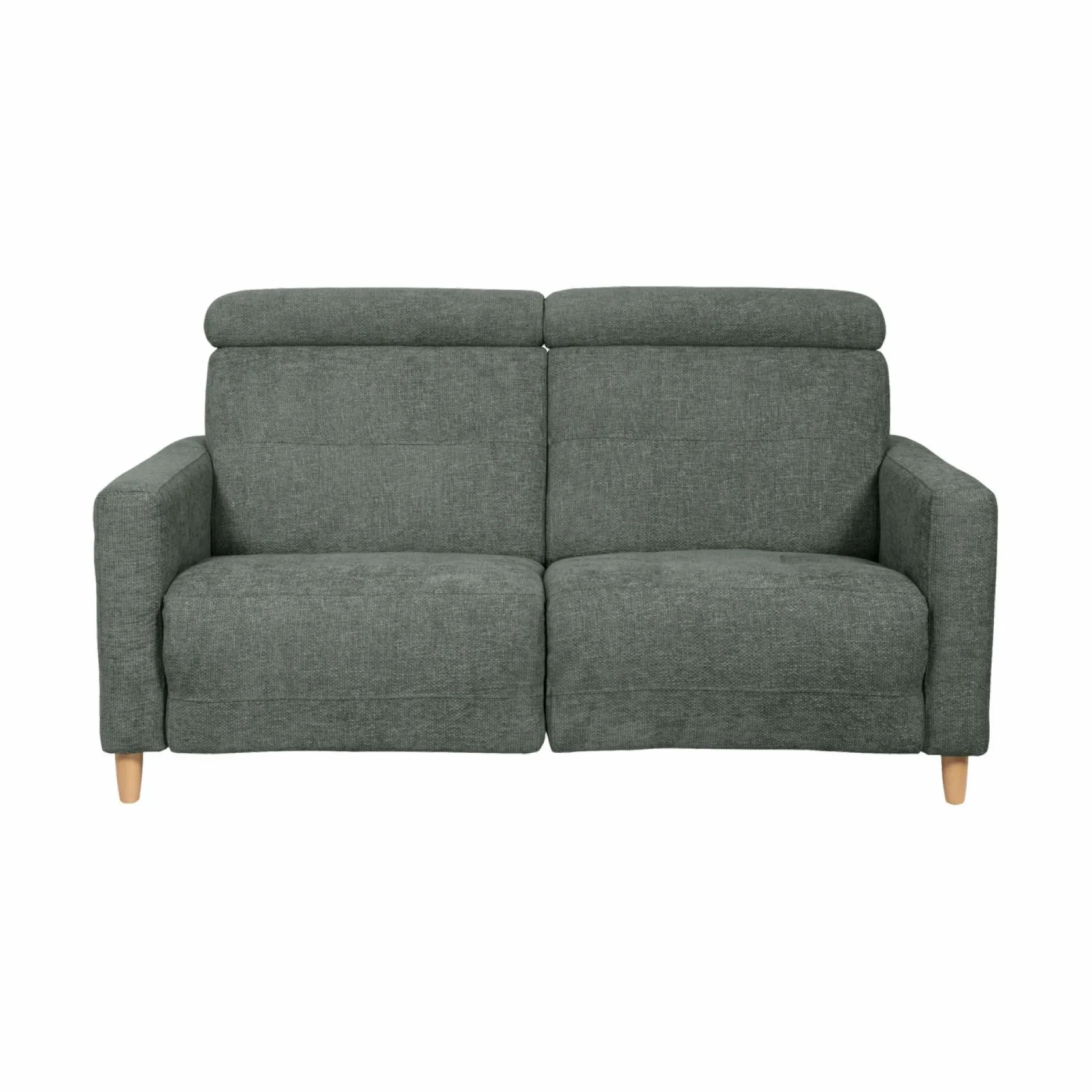 Canapés Relax>Camif Canapé relax électrique tissu Chambord - - 2 places Lierre