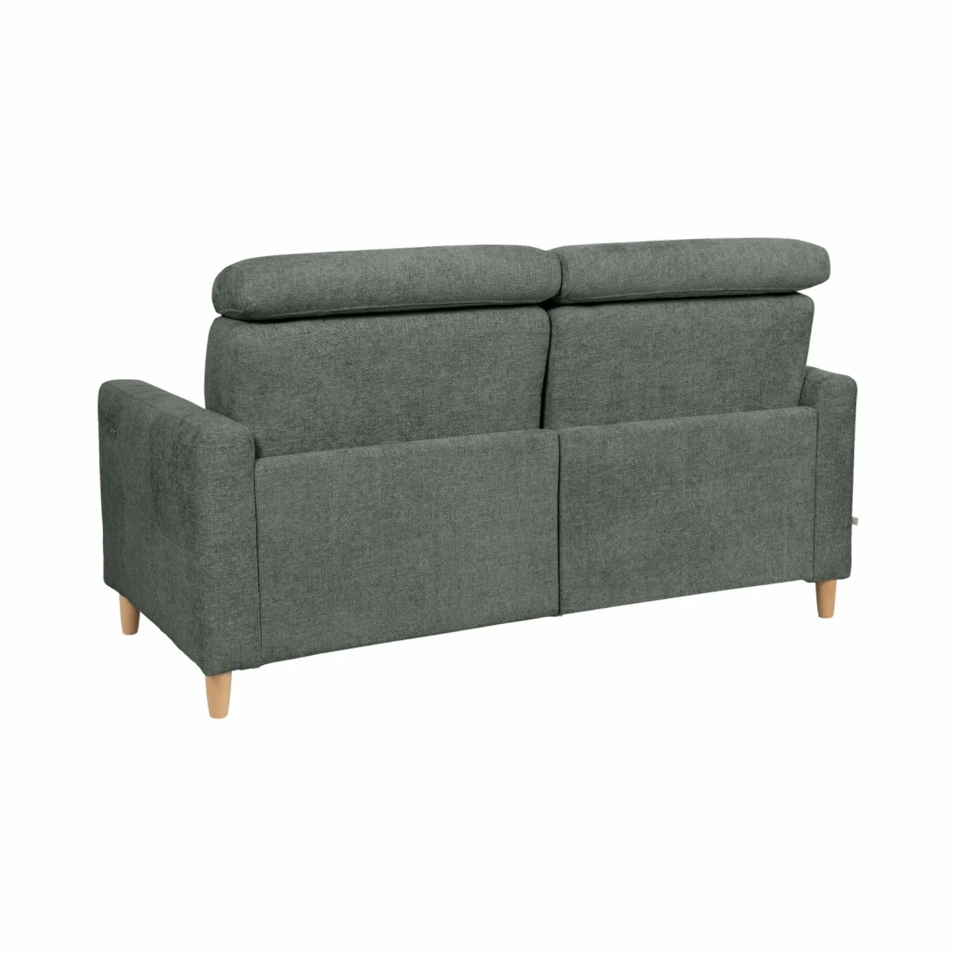 Canapés Relax>Camif Canapé relax électrique tissu Chambord - - Grand 2 places Lierre