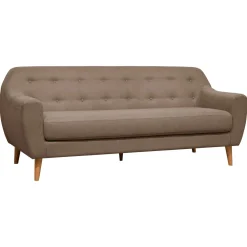 Canapés Fixes>Camif Canapé tissu Agathe - - 3 places Grège